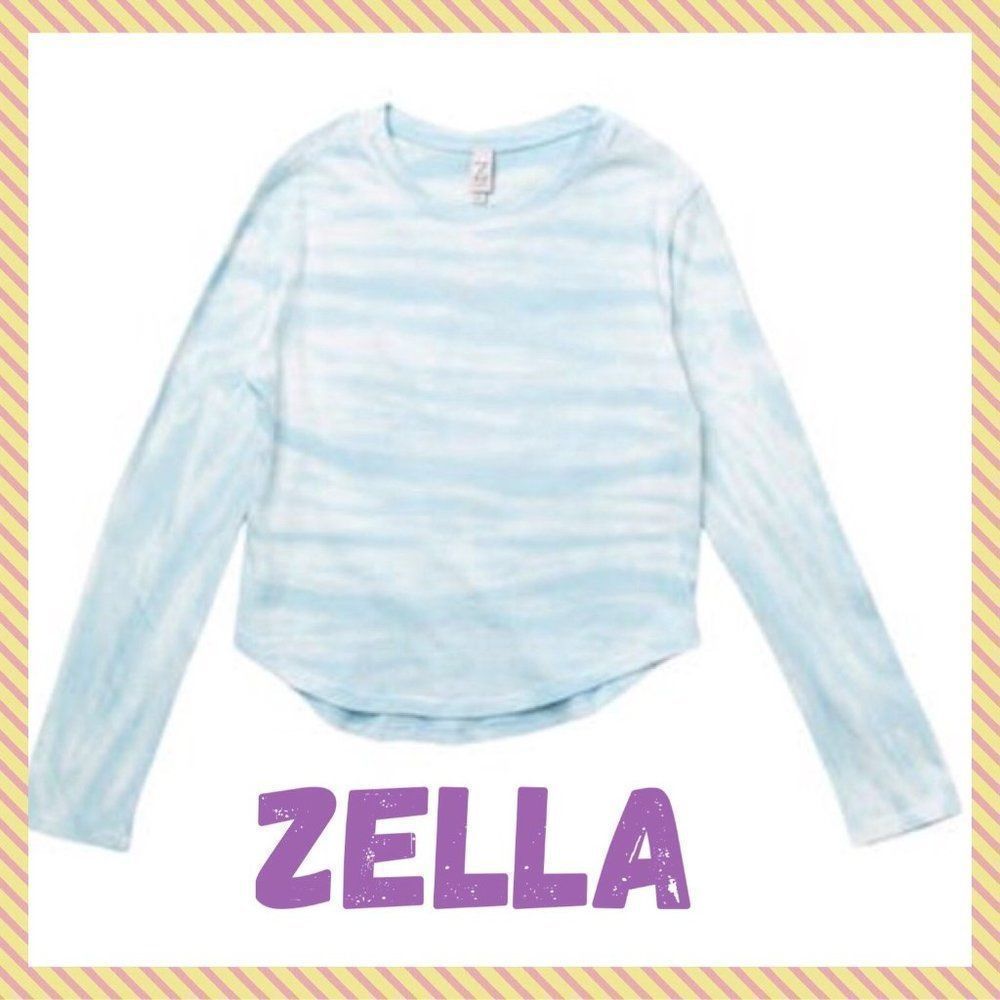 NWOT, Z by Zella Long-Sleeved Tie-Dye Top for Girls